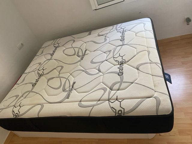 Colchón Grafeno Memory Luxe 190x160x30