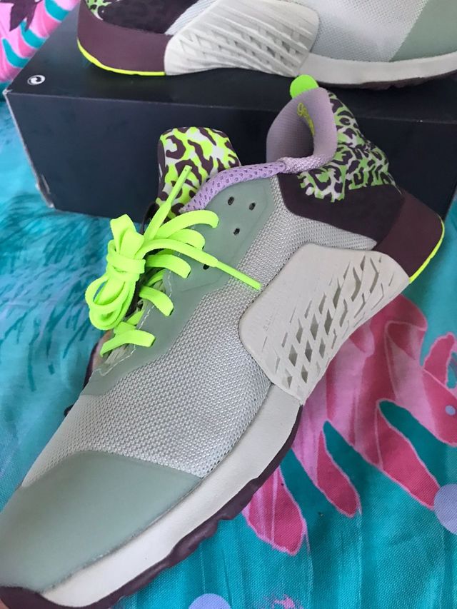 Scarpe Adidas Verde e Viola