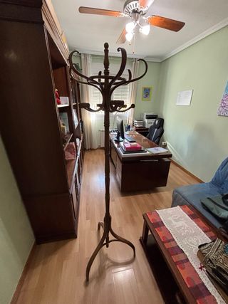 despacho completo madera maciza antigua