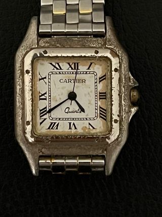Reloj Cartier Mujer Oro y Plata