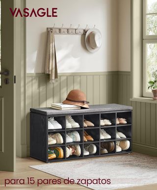 Banco zapatero recibidor - Songmics