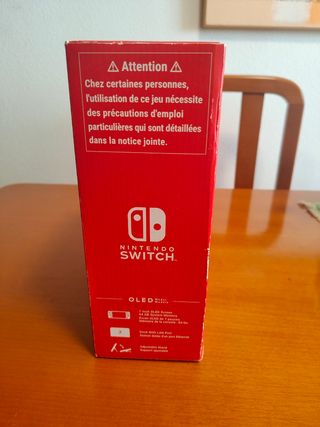 Caja Nintendo Switch OLED Blanca