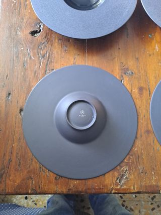 4 Piatti neri Revol