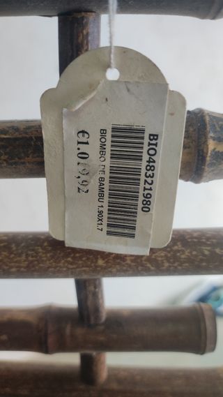 Biombo/Cabecero de Bambú
