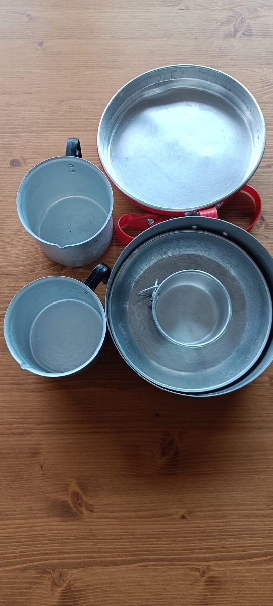 Set Camping Aluminio
