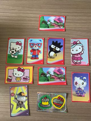 Cromos Hello Kitty 50 Aniversario