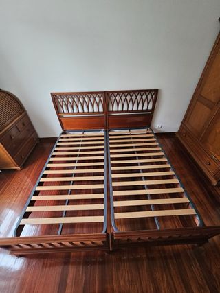 Camas 90cm Madera Maciza Clásicas