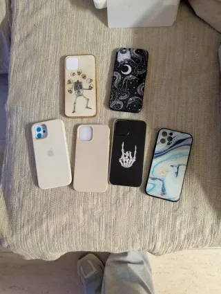 Seis Carcasas iPhone 12 Pro