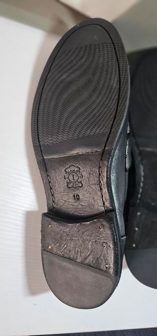 Mocassini uomo in pelle nera