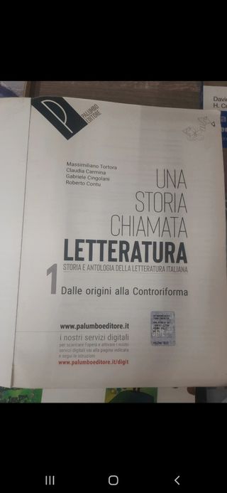 Una storia chiamata letteratura 1