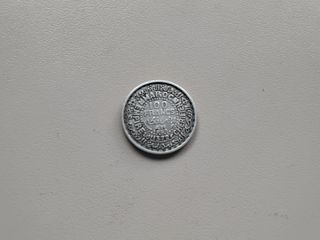 Moneda 100 francos antigua de plata Marruecos