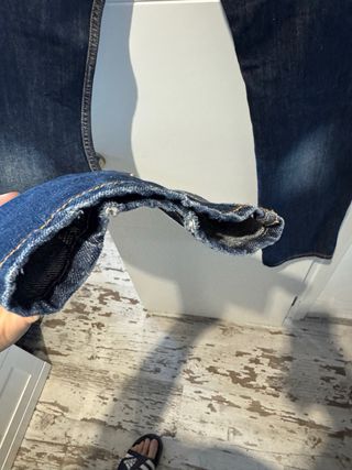 Pantalón vaquero de Blanco Talla 46