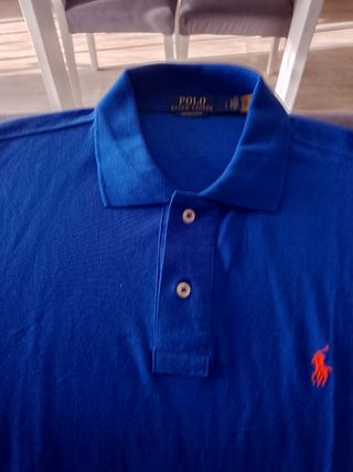 Polo Ralph Lauren Camiseta Hombre Azul Talla L