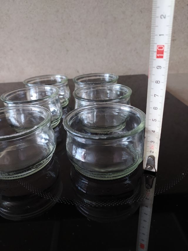 Lote de 6 vasitos postres.