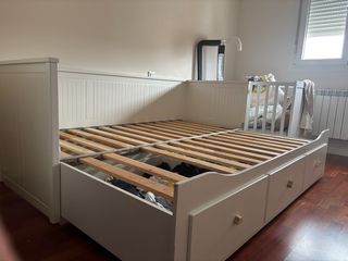 Cama nido blanca IKEA HEMNES