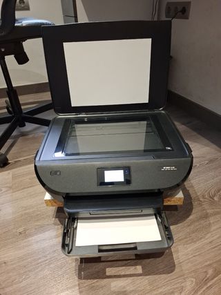 Impresora HP Escáner Negra
