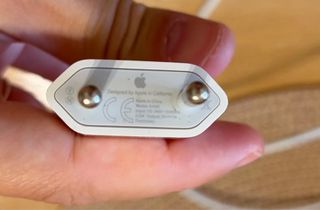 Cable Lightning 1 m + Adaptador Corriente Blanco