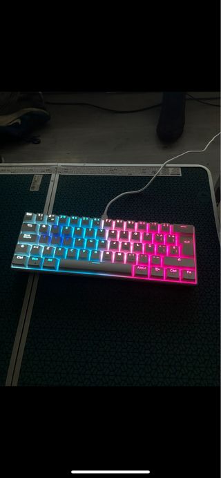 Teclado Mecánico RGB Blanco