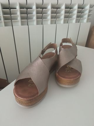Sandalias de cuña