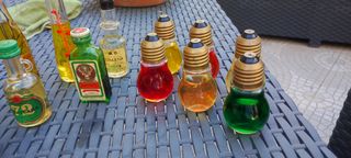 Bottiglie mignon da collezione Vuote...