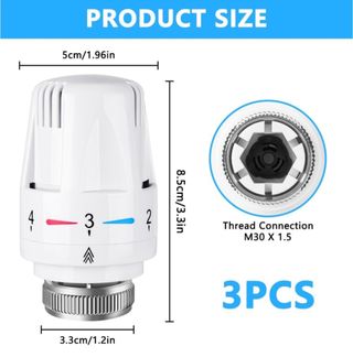 Cabezal Válvula Termostática Radiador Calefacción