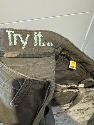 Pantalones Bershka verde oliva