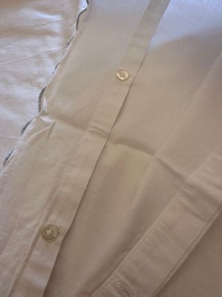 Lenzuolino lettino vintage ricamato