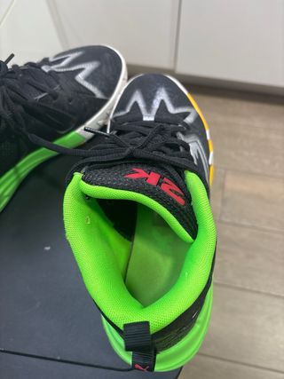 Zapatillas Baloncesto Puma 2K Negras y Verdes