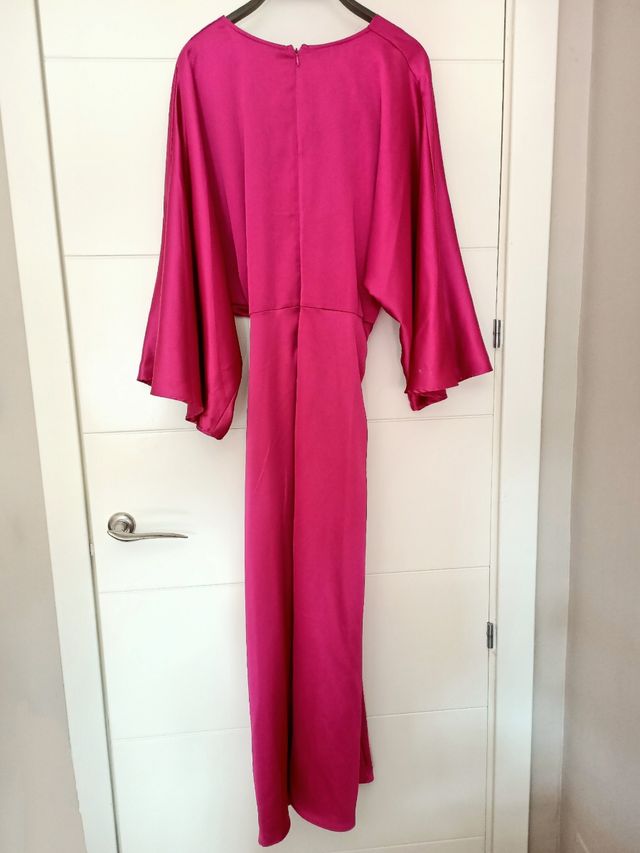 Vestido Zara Fuchsia Tamanho M