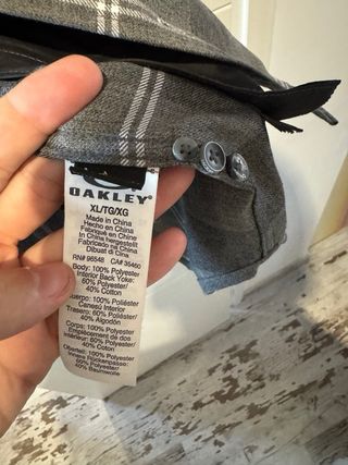 Camisa Franela Oakley Gris