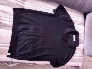Camiseta Polo Hombre Negra
