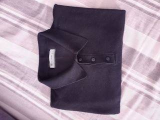Camiseta Polo Hombre Negra