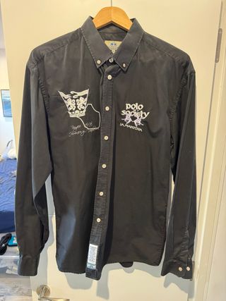 Camisa La Martina Negra