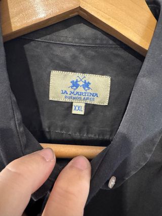 Camisa La Martina Negra