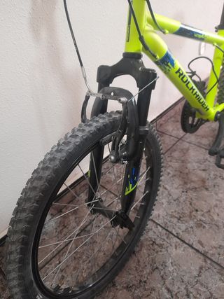 Bicicleta infantil Rockrider verde