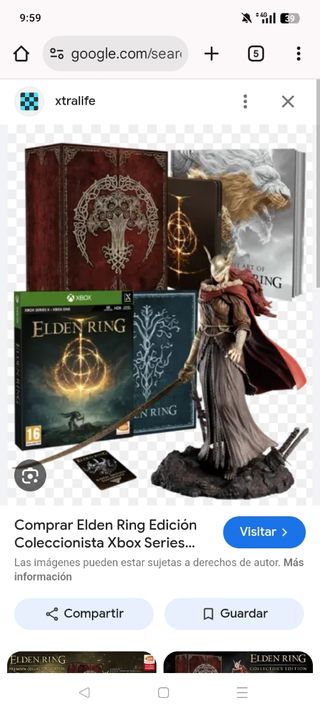 Elden Ring Edición Coleccionista Xbox