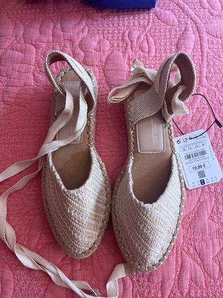 Alpargatas Sfera Planas Beige