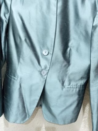 Chaqueta Raso Vintage Teal