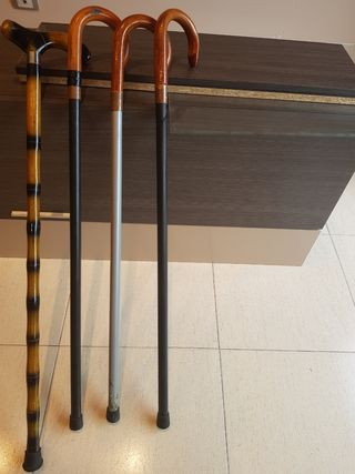 Bastones de apoyo para caminar
