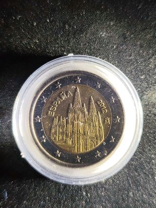 Moneda 2 Euros España Catedral 2012