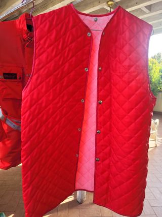 Giacca Belstaff ragazzo rossa