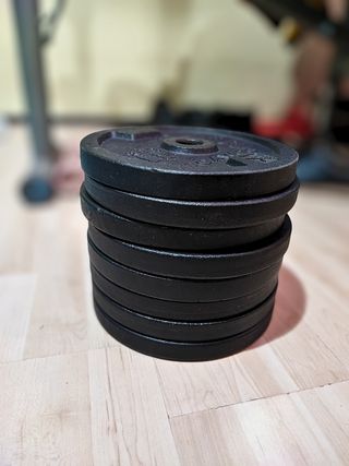 6 Discos de pesa DOMYOS 5 kg / 11 lbs