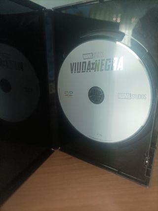 Película Viuda Negra DVD Marvel Studios