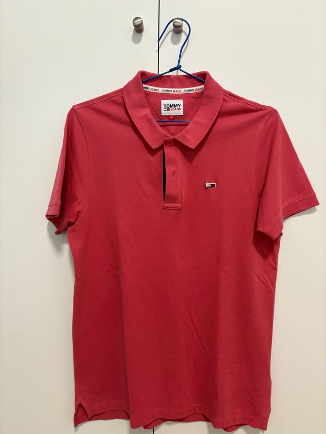 Polo Tommy Hilfiger Talla M Coral