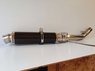 escape carbono kawasaki zx9r año 2000 al 2002