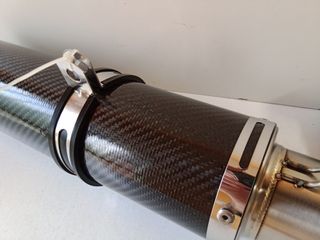 escape carbono kawasaki zx9r año 2000 al 2002