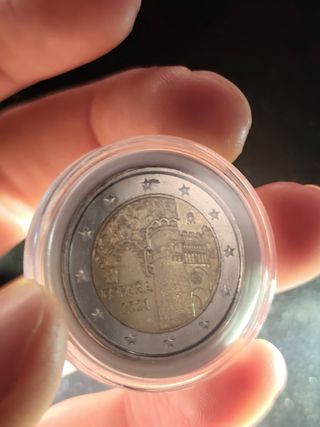 Moneda 2 Euros España 2021 Toledo ciudad histórica