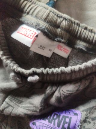 Chándal Marvel Spiderman Hulk Niño 18-24m