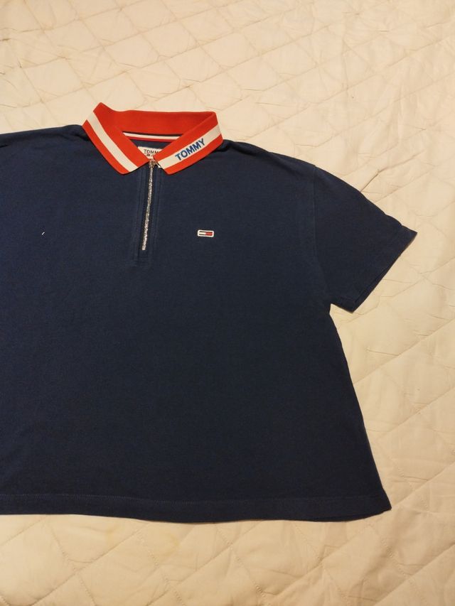 Polo Tommy Hilfiger Mujer Azul