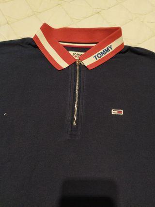 Polo Tommy Hilfiger Mujer Azul